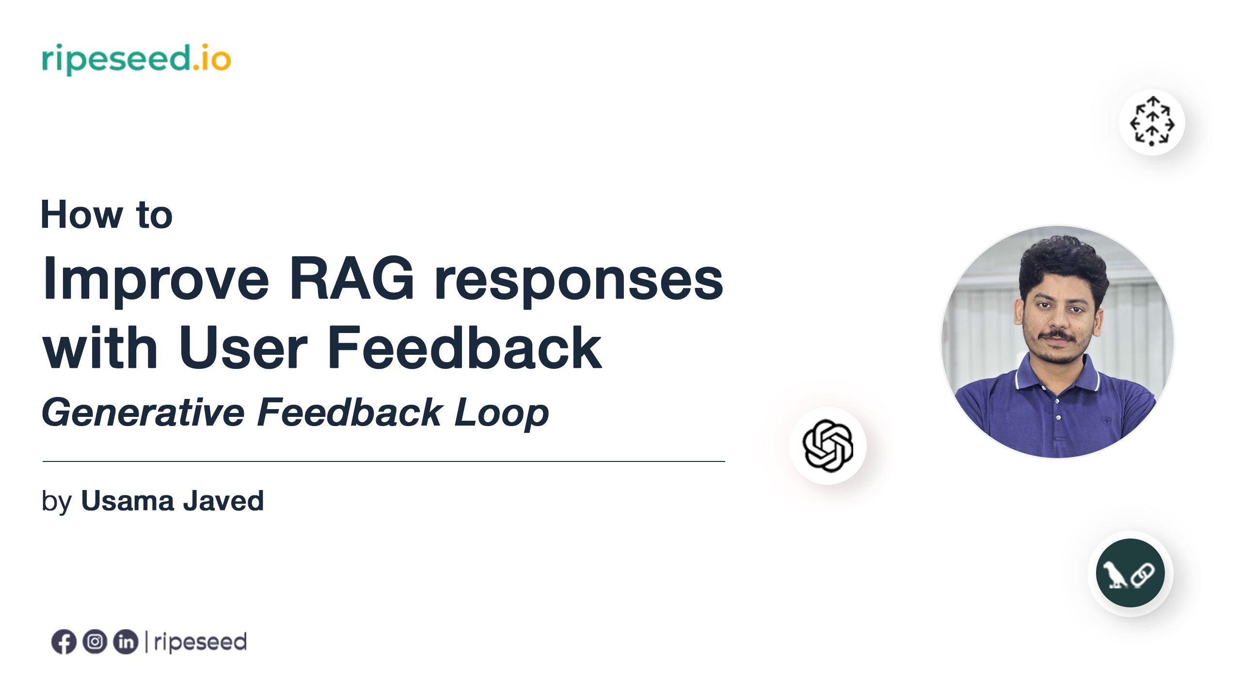 How to improve rag responses with user feedback - Generative Feedback Loop