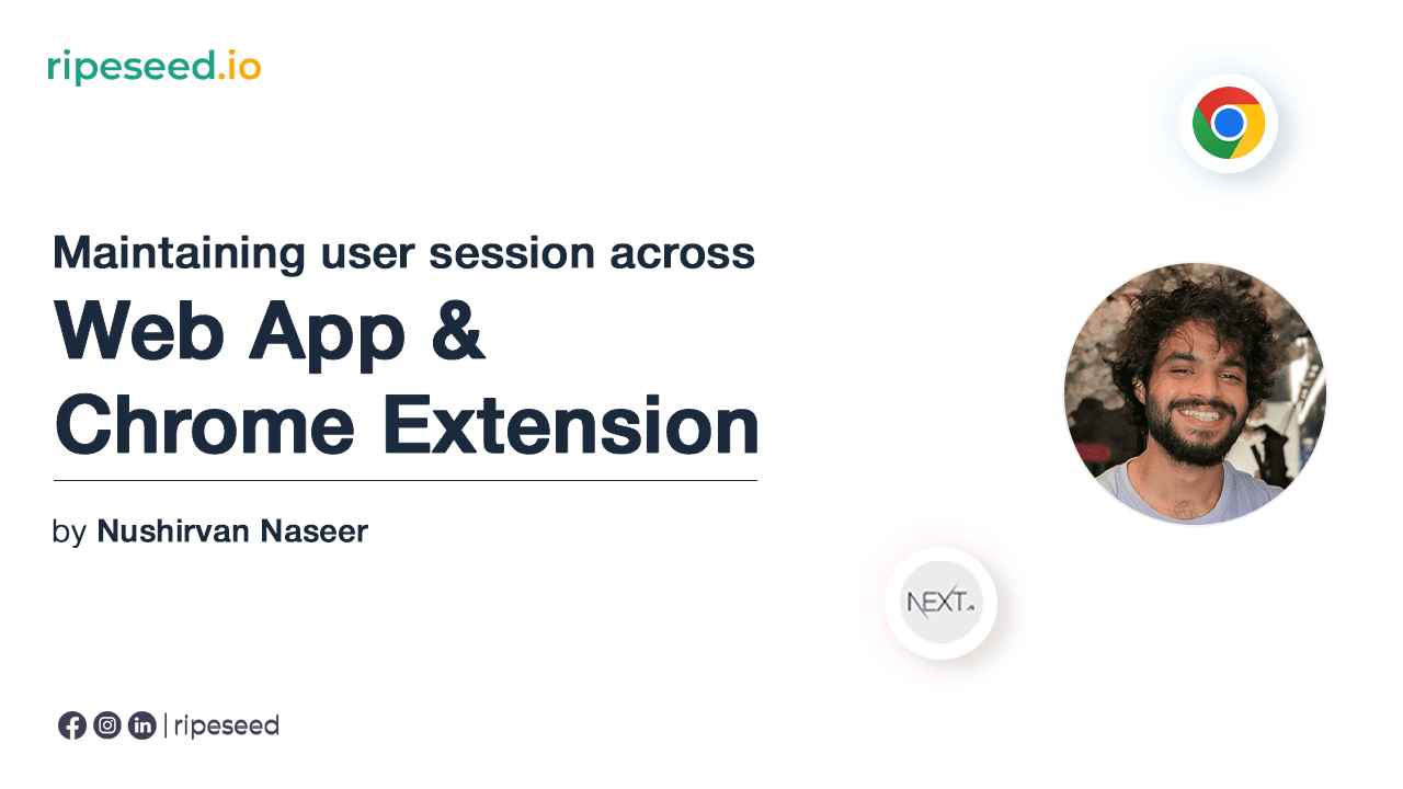 Managing User Sessions Across A NextJS App And Chrome Extension